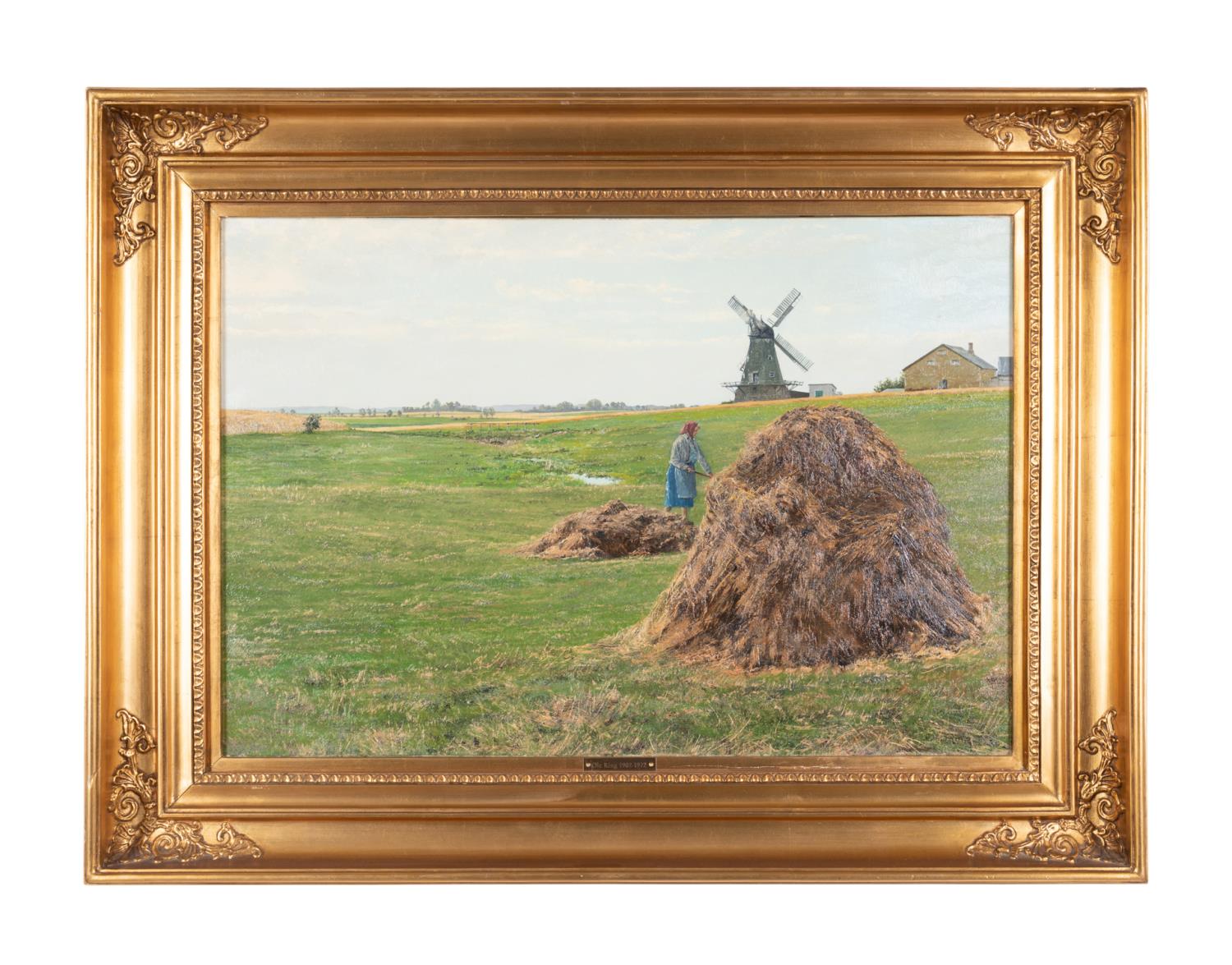 OLE RING UNTITLED LANDSCAPE W/