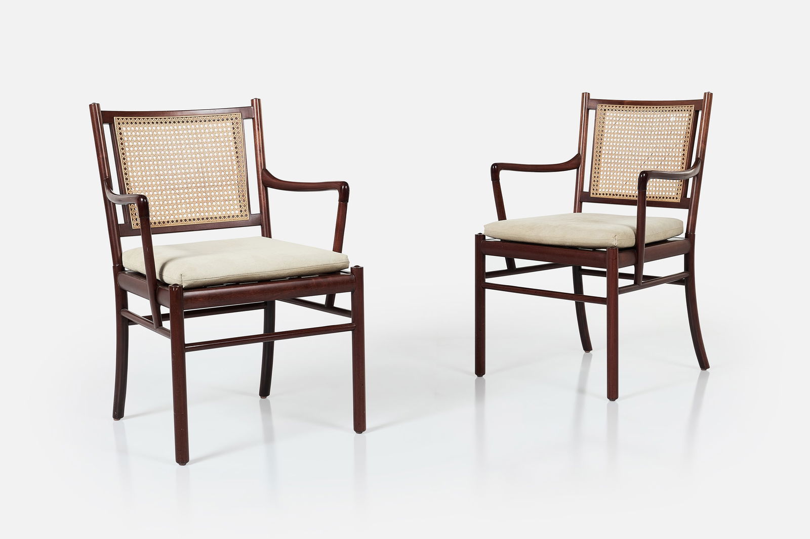 OLE WANSCHER, 'COLONIAL' CHAIRS