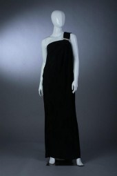 OLEG CASSINI BLACK-ON-BLACK EV
