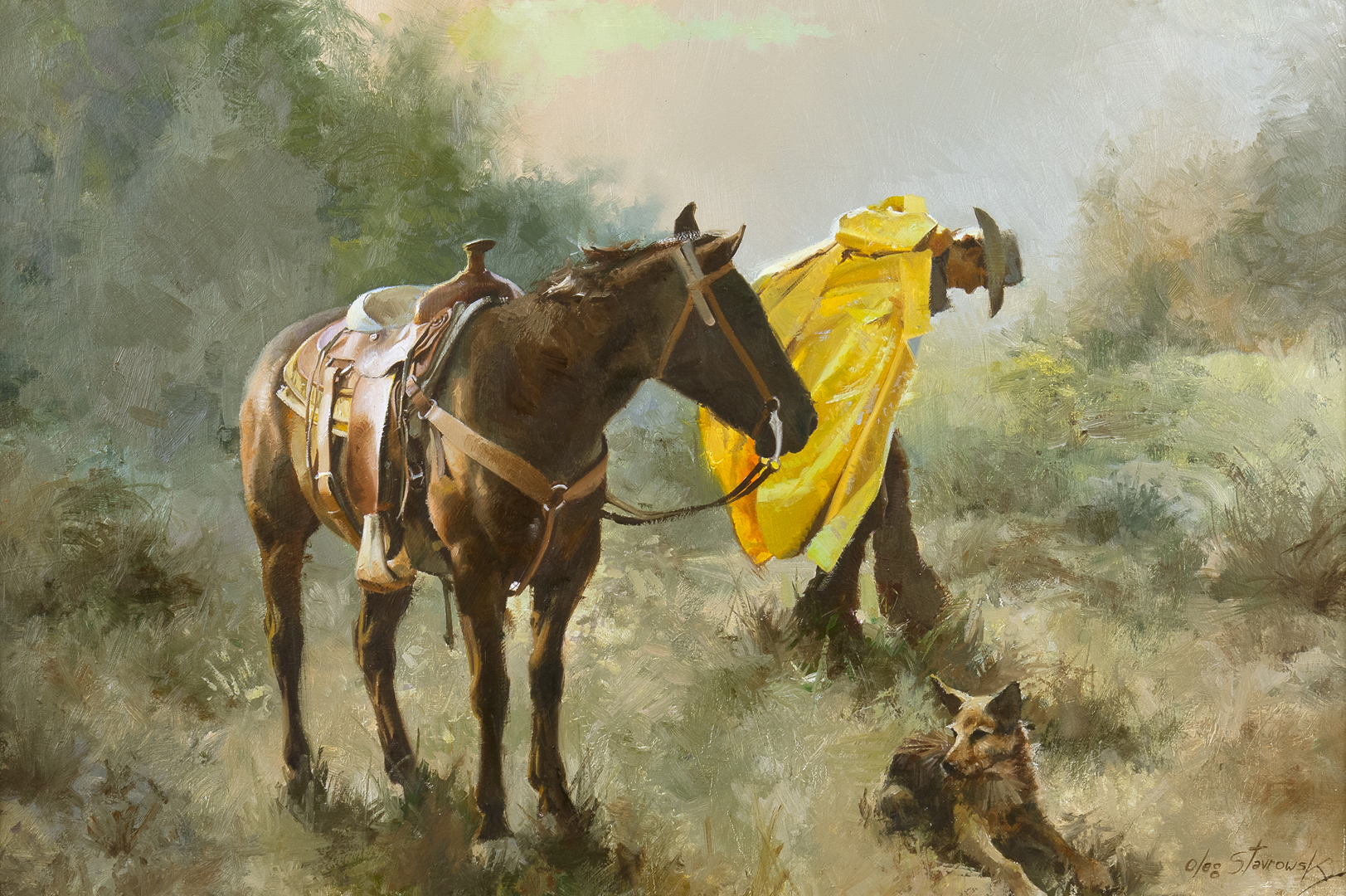 OLEG STAVROWSKY (1927-2020),