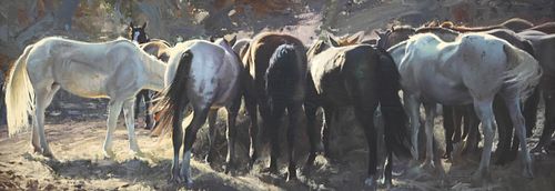 OLEG STAVROWSKY (1927-2020) WESTERN