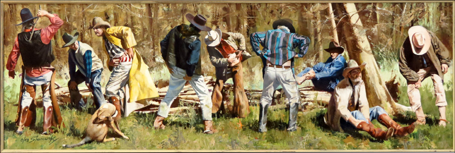 OLEG STAVROWSKY (AMERICAN B.1927)