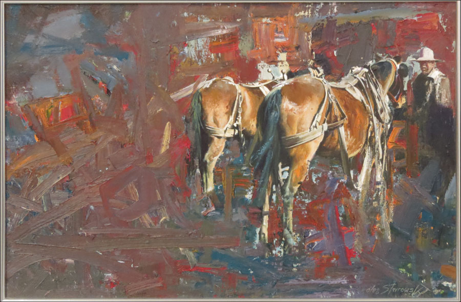 OLEG STAVROWSKY (AMERICAN B.1927)