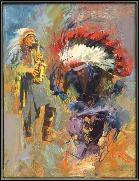 OLEG STAVROWSKY (B.1927) SANTA FE