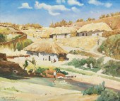 OLEG ULITSKIY OIL ON CANVAS (O