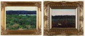OLEG ULITSKIY TWO OIL PAINTING