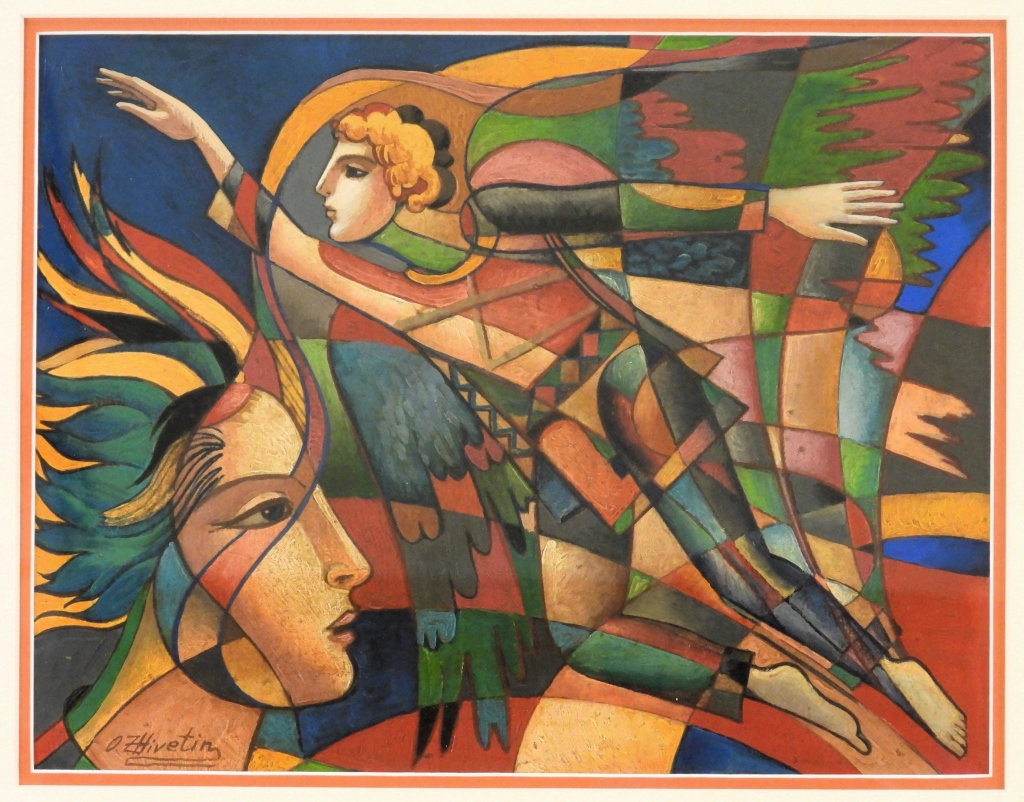 OLEG ZHIVETIN ABSTRACT ANGEL