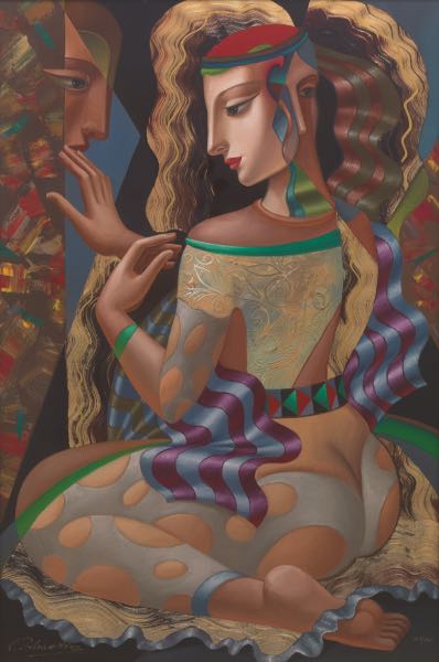 OLEG ZHIVETIN (B. 1964)  36" x 24"