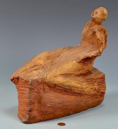 OLEN BRYANT CERAMIC SCULPTUREO