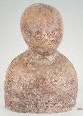 OLEN BRYANT, LARGE CERAMIC BUS