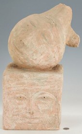 OLEN BRYANT, SCULPTURE OF A HE