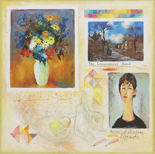 OLGA MARIA ROUBIN (ATTRIB) PAINTING