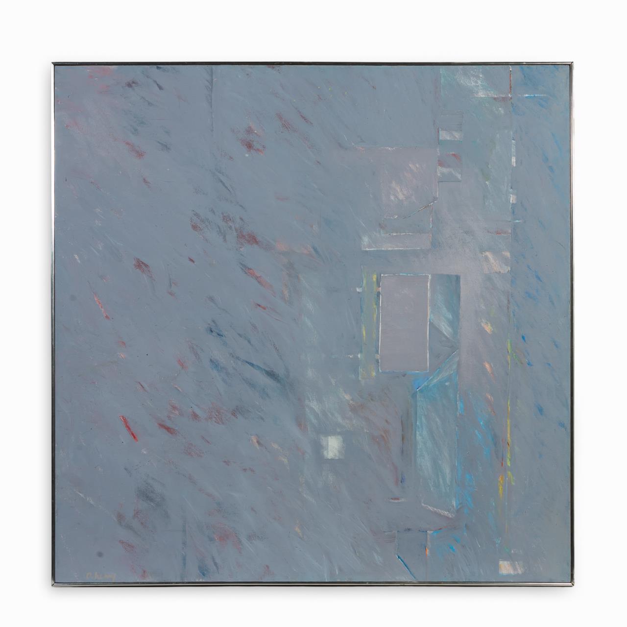 OLIVE HENRY, "BLUE & LAVENDER