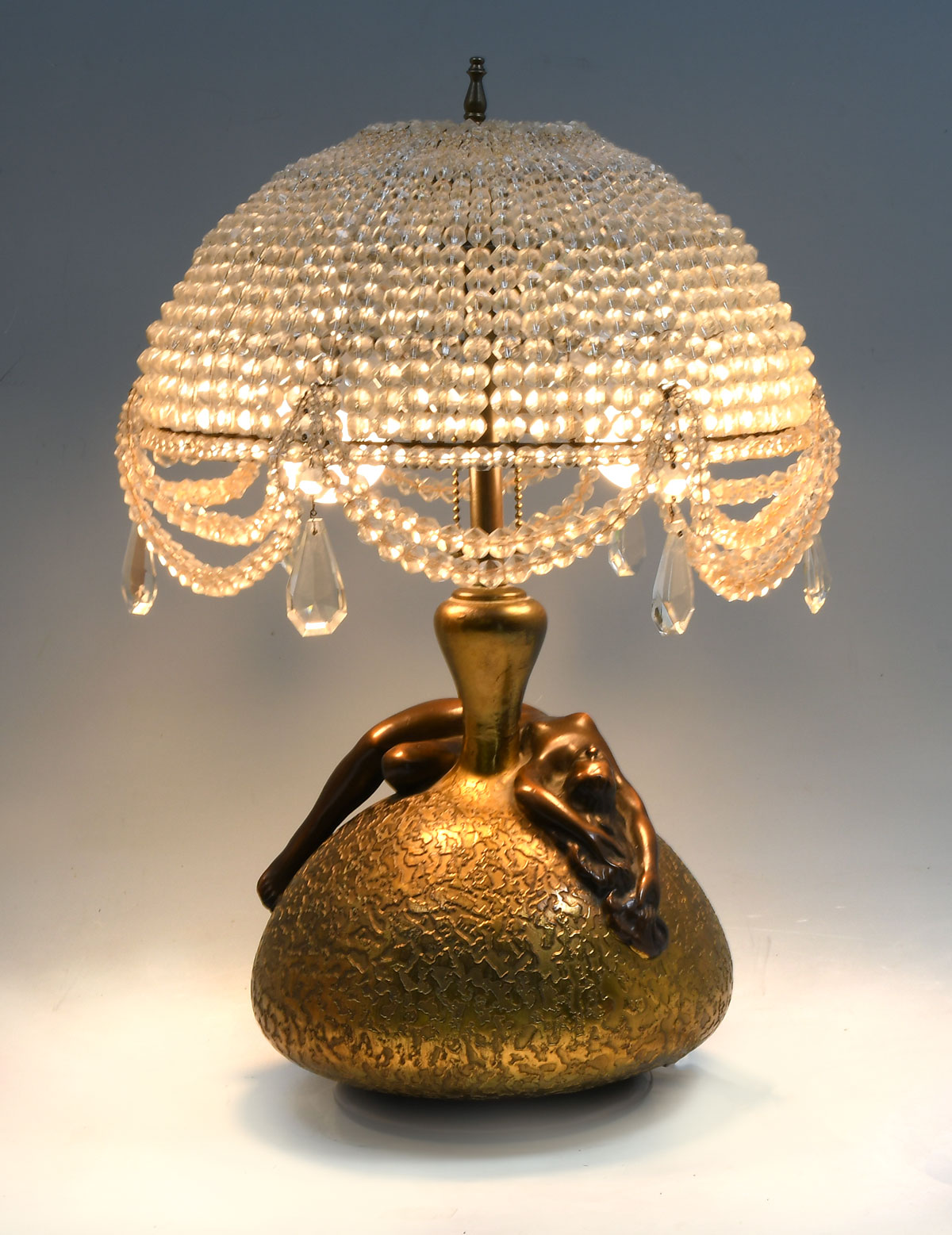 OLIVE KOOKEN BRONZED ART DECO