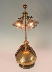 OLIVE KOOKEN BRONZED ART DECO