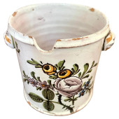 OLIVE POT, MOUSTIERS, 18TH C.<