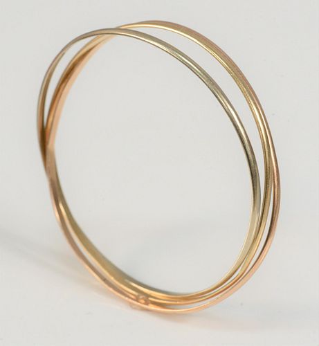OLIVER 14 KARAT TRI-COLOR GOLD