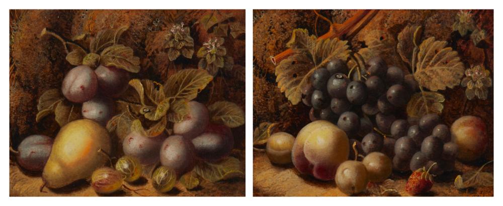 OLIVER CLARE (1853-1927), A PAIR OF