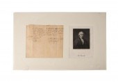 OLIVER ELLSWORTH SIGNED MANUSC