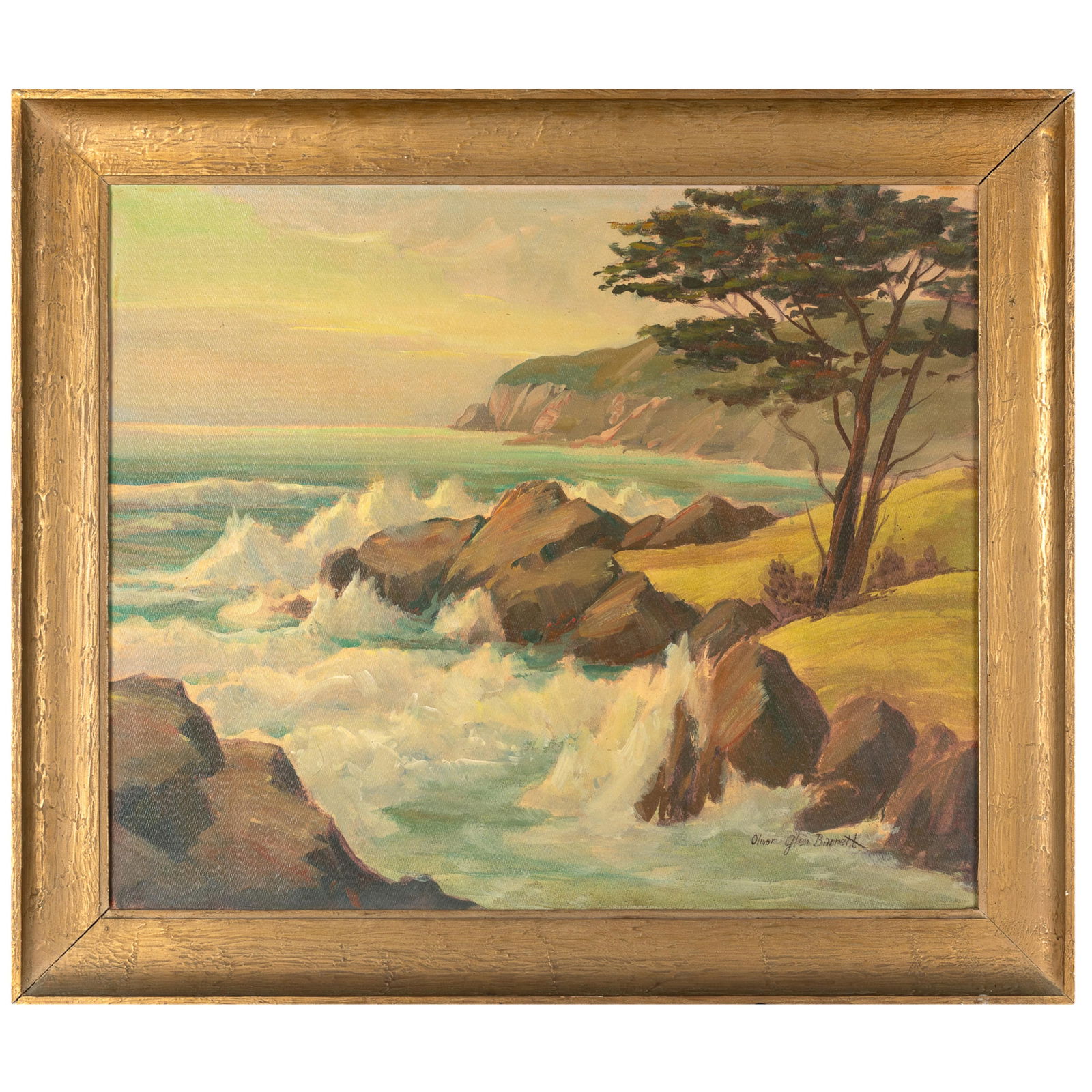 OLIVER GLEN BARRETT (AMERICAN