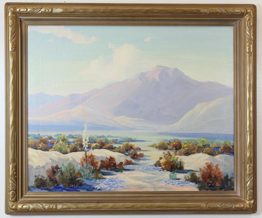 OLIVER GLEN BARRETT OIL ON