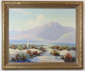 OLIVER GLEN BARRETT OIL ON CAN