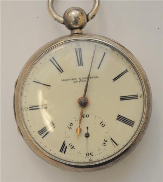 Oliver Quartier Locle Pocket Watch