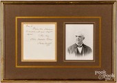 OLIVER WENDELL HOLMES SIGNED L