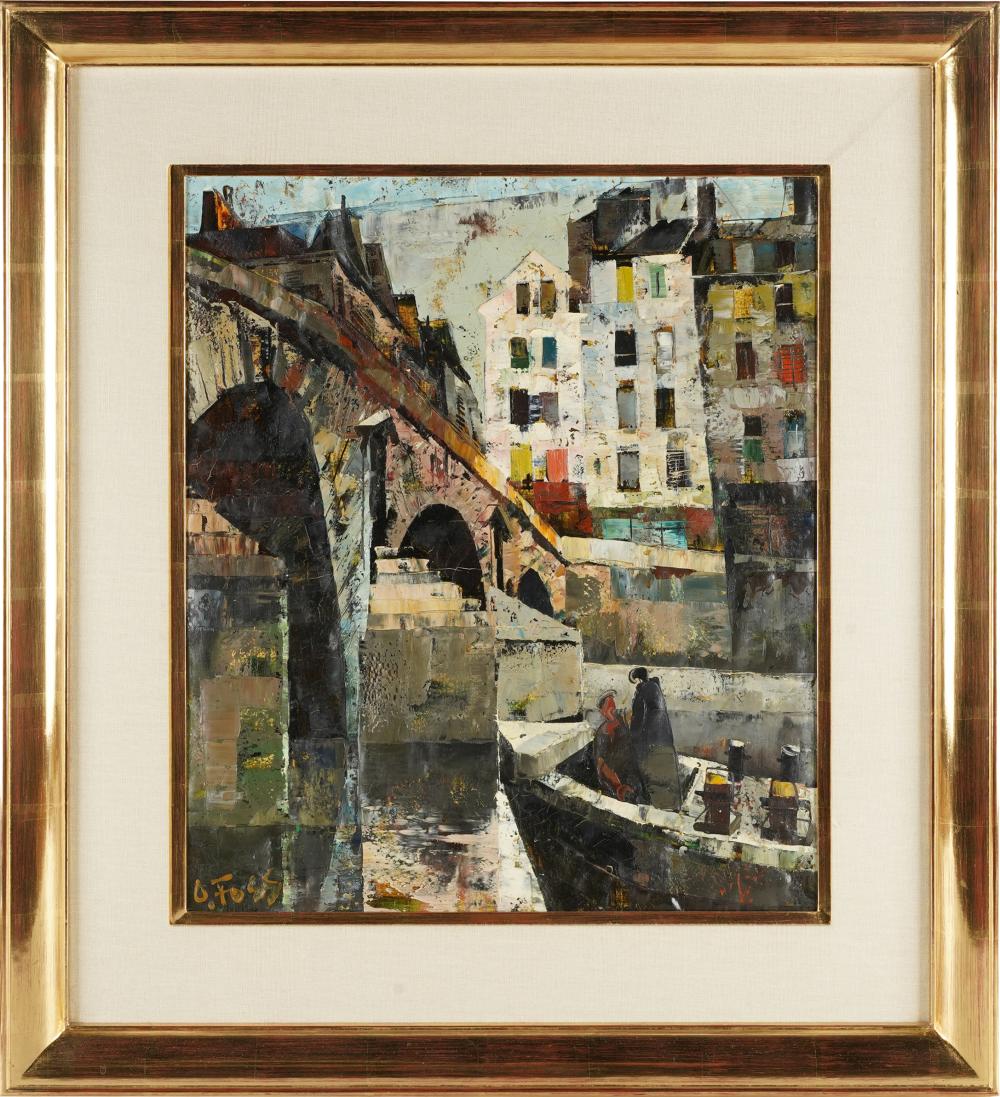 OLIVIER FOSS (1920 - 2002): CANAL