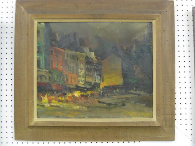 Olivier Foss Oil on Canvas Paris