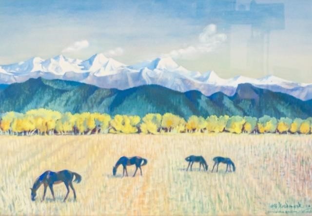 OLLE NORDBERG WATERCOLOR