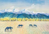 OLLE NORDBERG WATERCOLOR LANDS