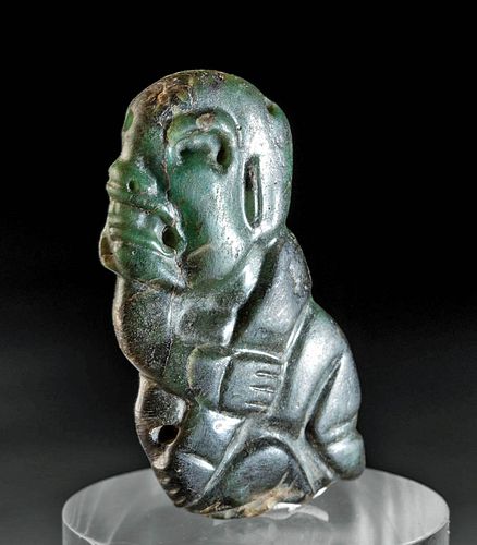 OLMEC STONE PENDANT -