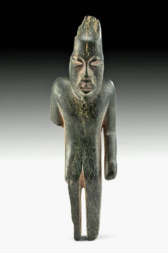 OLMEC STONE SHAMAN / JAGUAR