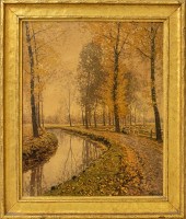 OLOF JERNBERG FALL LANDSCAPE P