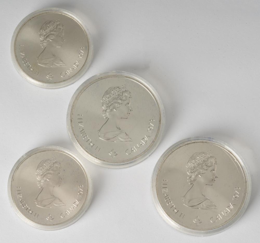 OLYMPIC SILVER COIN PROOF