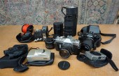 OLYMPUS, MAMIYA/SEKOR CAMERAS,