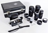 OLYMPUS PEN F SLR CAMERA WITH