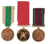 OMAN. THREE MEDALS Oman. Royal