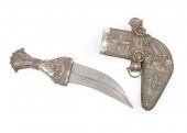 OMANI SILVER KHANJAR DAGGEROma