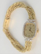 OMEGA 14 KARAT GOLD LADIES WRI