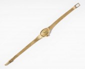 OMEGA 14 KARAT YELLOW GOLD MEC