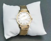 OMEGA 14-KARAT YELLOW-GOLD MAN