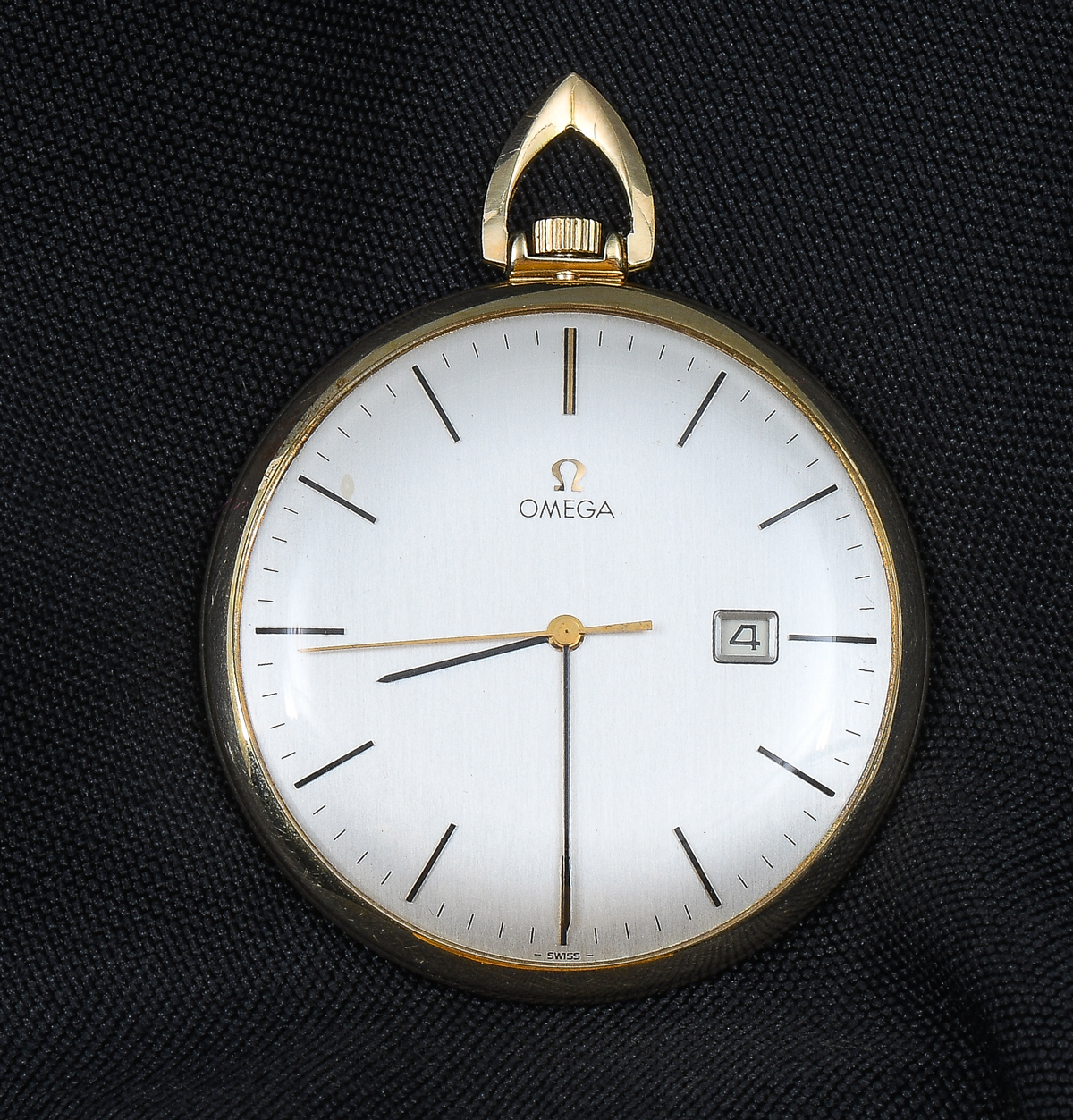OMEGA 14K 17J OPEN FACE POCKET