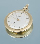 OMEGA 14K 17J OPEN FACE POCKET