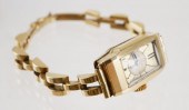 OMEGA 14K GOLD ART DECO LADIES