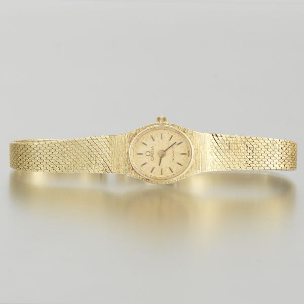 OMEGA 14K LADIES GOLD WRISTWATCH