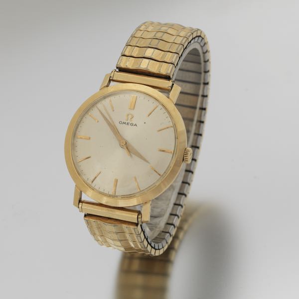 OMEGA 14K MANUAL WIND WATCH 33mm