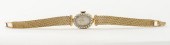 OMEGA 14K YELLOW GOLD DIAMOND