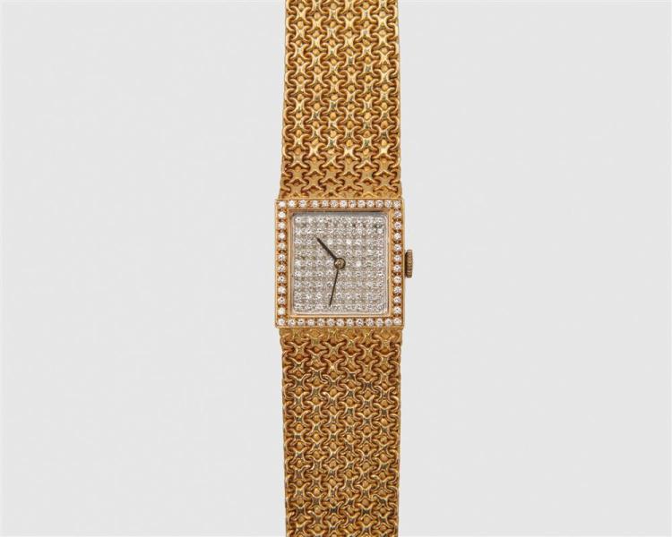 OMEGA 18K GOLD AND DIAMOND
